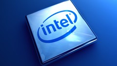 Intel brands logos CPU
