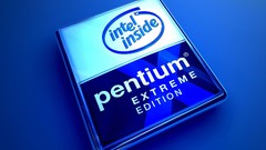 Intel brands logos CPU