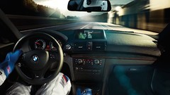 Interior cars steering wheel BMW Motorsports vehicles car 