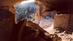 Interior gila cliff dwellings