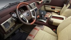 Interior roads safari vehicles Hummer H2