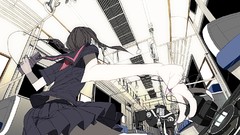 Interior Robots back seats wires schoolgirls action skirts long 