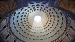 Interior Rome Italy Dome pantheon