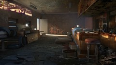 Interior the last of us diner