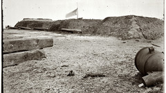 Interior view of fort