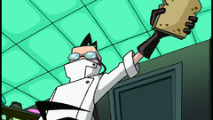 Invader Zim bread toast