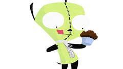 Invader Zim costume food