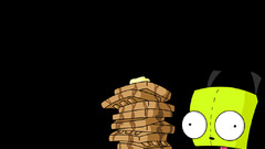 INVADER Zim food waffles