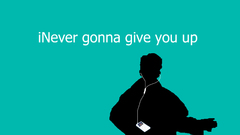 Ipod Rick Astley Simple