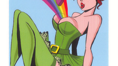 Ireland Lucky rainbows leprechaun