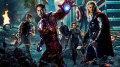 Iron Man Chris Evans Scarlett Johansson samuel l jackson robert 