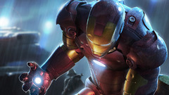 Iron Man rain comics