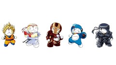 Iron Man ryu son goku artwork mega man metal gear Mega Man X 