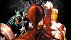 Iron Man Spider-Man captain