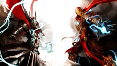 Iron Man thor artwork fantasy art theDurrrrian (deviant artist)