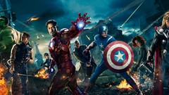 Iron Man thor captain america Black Widow Hawkeye Nick Fury 