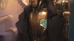 Iron sheriff glass heart