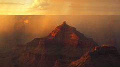 Isis temple at sunset