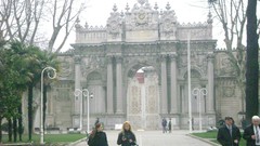 Istanbul bosphorus Dolmabahce Palace