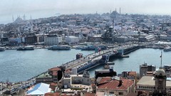 Istanbul Galata Tower galata bridge halic bogaz Galata