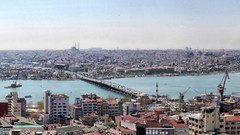 Istanbul Galata Tower galata bridge halic bogaz Galata