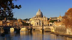 Italy architecture buildings vatican city Sant'Angelo Bridge 
