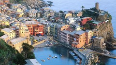 Italy cities cityscapes liguria vernazza cinque terre