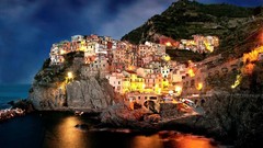 Italy City Lights Amalfi Coast