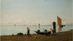 Italy paintings italia painters viewscape guglielmo ciardi