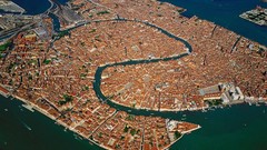 Italy Venetian birdview