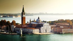 Italy venice rivers cityscapes Church of San Giorgio Maggiore