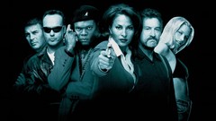 Jackie Brown monochrome samuel l jackson Pam Grier