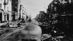 James Nachtwey buildings grayscale