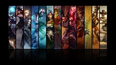 Janna (League of Legends) Sivir shyvana kayle Anivia collage