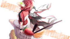 Japan cakes anime girls happy birthday
