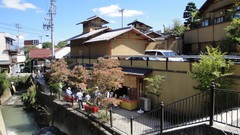 Japan countryside hotsprings
