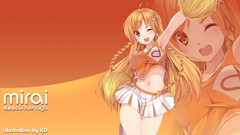 Japan Culture long hair yellow eyes Mirai Suenaga