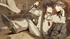 Japan England yaoi Anime