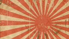 Japan Flags Rising Sun
