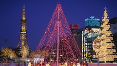 Japan Hokkaido Parks cities Sapporo