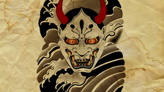 Japan sheet high Resolution hannya marrocka