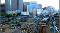 Japan Skyscrapers Tokyo Asia buildings cityscapes asian 