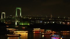 Japan Tokyo architecture rainbow bridge cityscapes