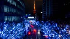 Japan Tokyo cityscapes Tokyo Tower city night