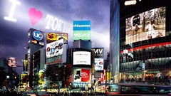 Japan Tokyo urban cityscapes Shibuya