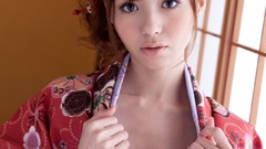 Japanese asians models Japanese clothes Aino Kishi Juicy Honey