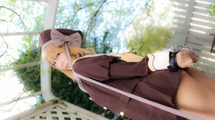 Japanese Bound models cosplay cuffs