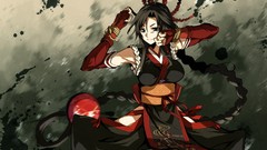 Japanese clothes anime girls