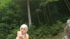 Japanese emo Chinese asians cosplay street fighter Elena 