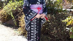 Japanese kimono asians models Japanese clothes Aino Kishi Juicy 